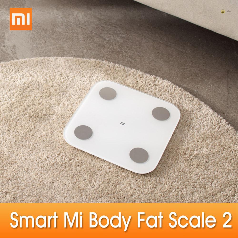 Cân Điện Tử Thông Minh Xiaomi Mi 2 Cân Bằng BT 5.0 Màn Hình LED Kỹ Thuật Số Hiển Thị Thông Minh