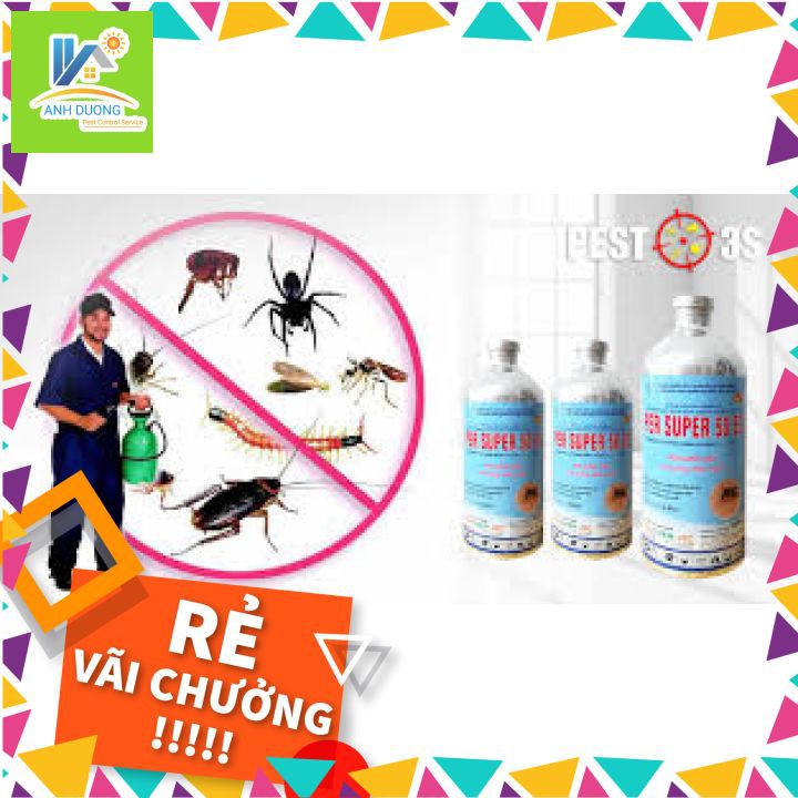 ( COMBO 2 CHAI )Thuốc Diệt Muỗi PER SUPER 50EC (1000ML) CHAI NHÔM – HÀNG ẤN ĐỘ – SX VIỆT NAM
