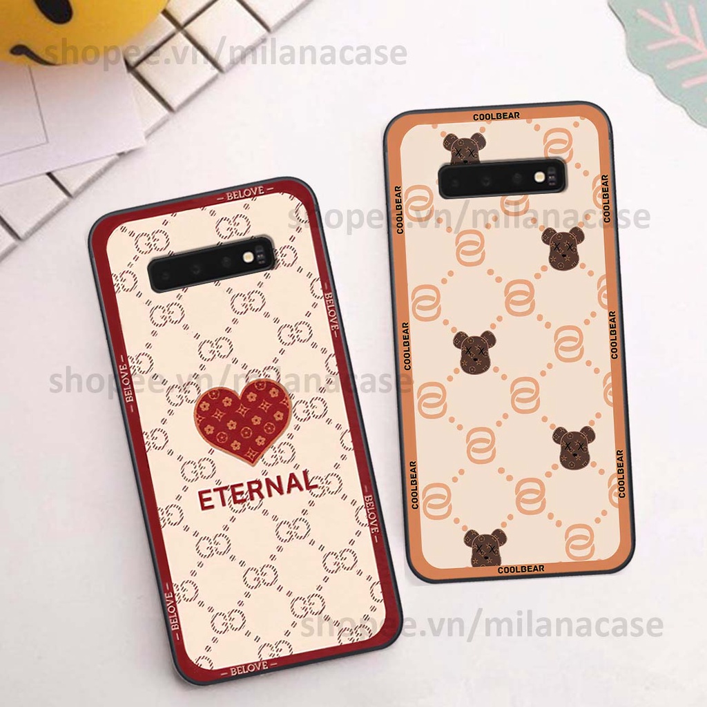 Ốp Samsung S10 / S10 5G / S10 Plus / S10+ hình trái tim be love tình yêu siêu đẹp, cá tính, thời trang