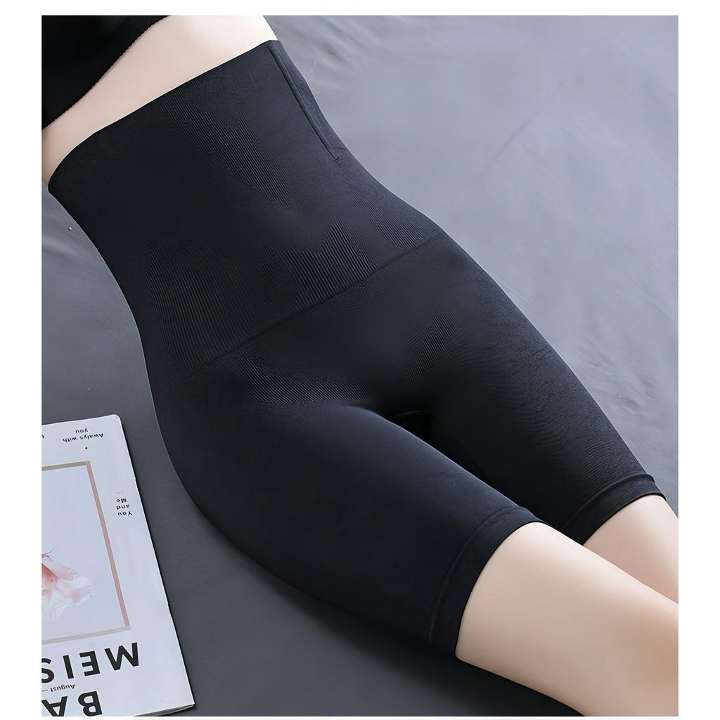 Quần gen nịt bụng nữ bigsize chống cuộn  - Nịt Bụng định hình Latex eo thon, Bigsize 50kg-120kg