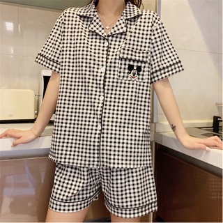 Đồ bộ đồ ngủ pijama nữ Black Caro