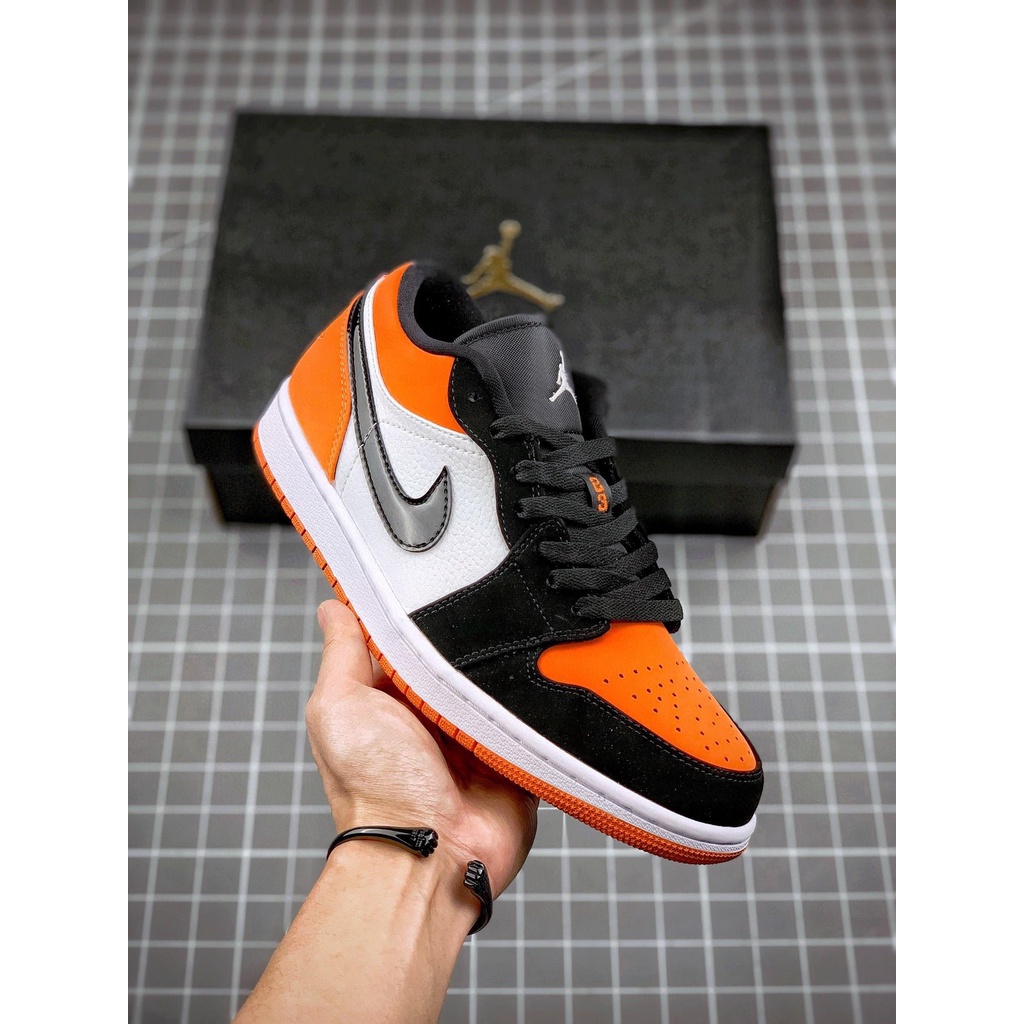 Giày Bata Travis Scott x Air Jordan 1 Cổ Cao / Mid OG 027 ThờI Trang Cho Nam / Nữ