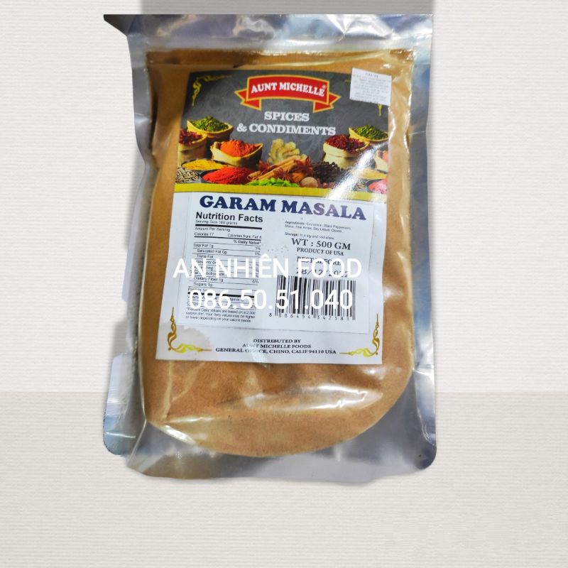 Gram Masala Gia Vị Nấu Món Âu Mỹ Aunt Michelle