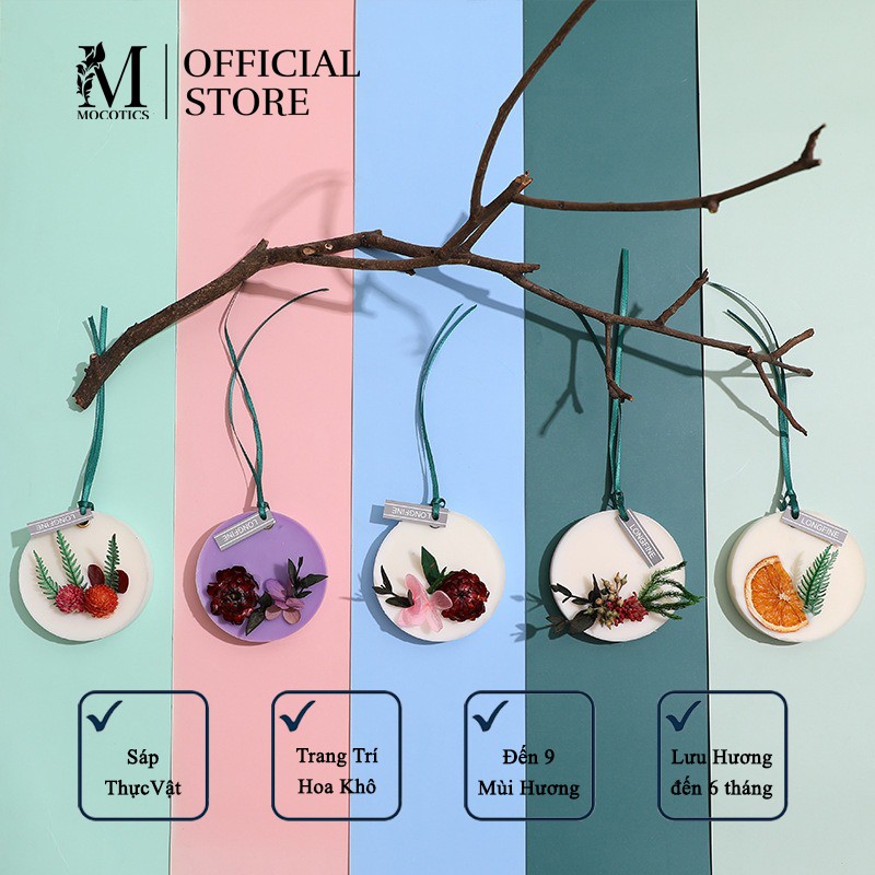 Sáp Thơm Phòng Hoa Khô Treo Tủ Quần Áo Mocotics Giúp Khử Mùi Ẩm Mốc, Khử Mùi Ô Tô, Phòng Ngủ, Nhà Vệ Sinh - LF397
