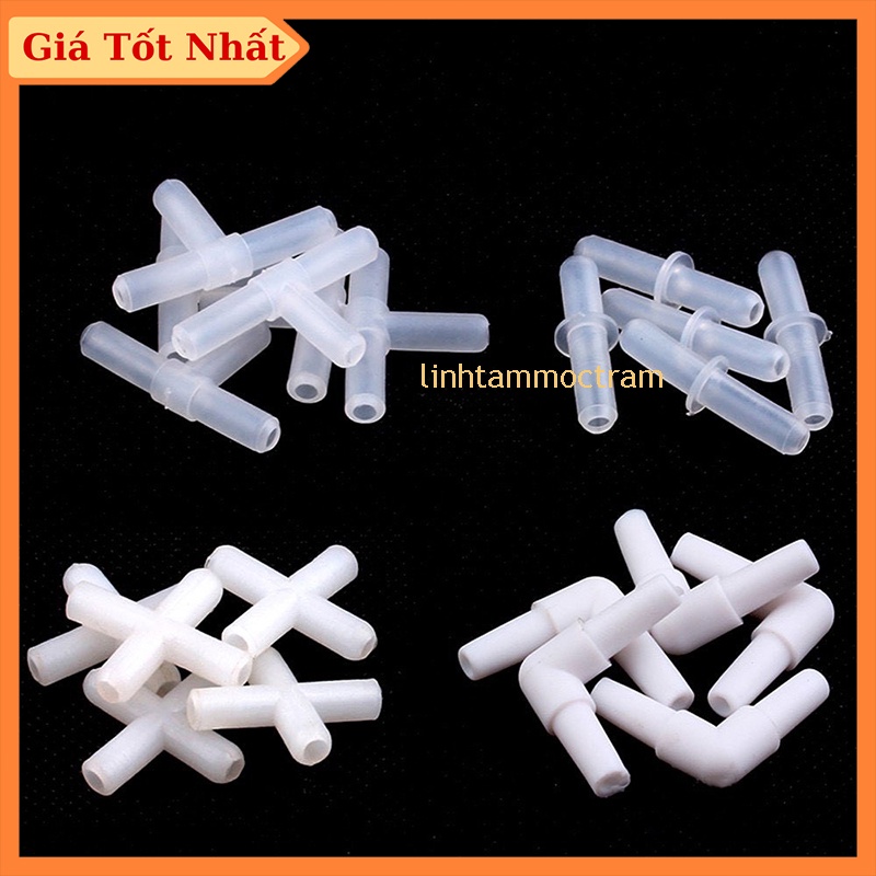 Cút nhựa nối ống phụ kiện bể cá thiết bị bể cá hồ cá
