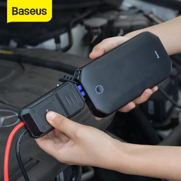 Bộ kích bình cho xe hơi Baseus Super Energy Pro Car Jump Starter 5V/3A, 3in1, 12,000mAh Power Bank , Peak current 1000A