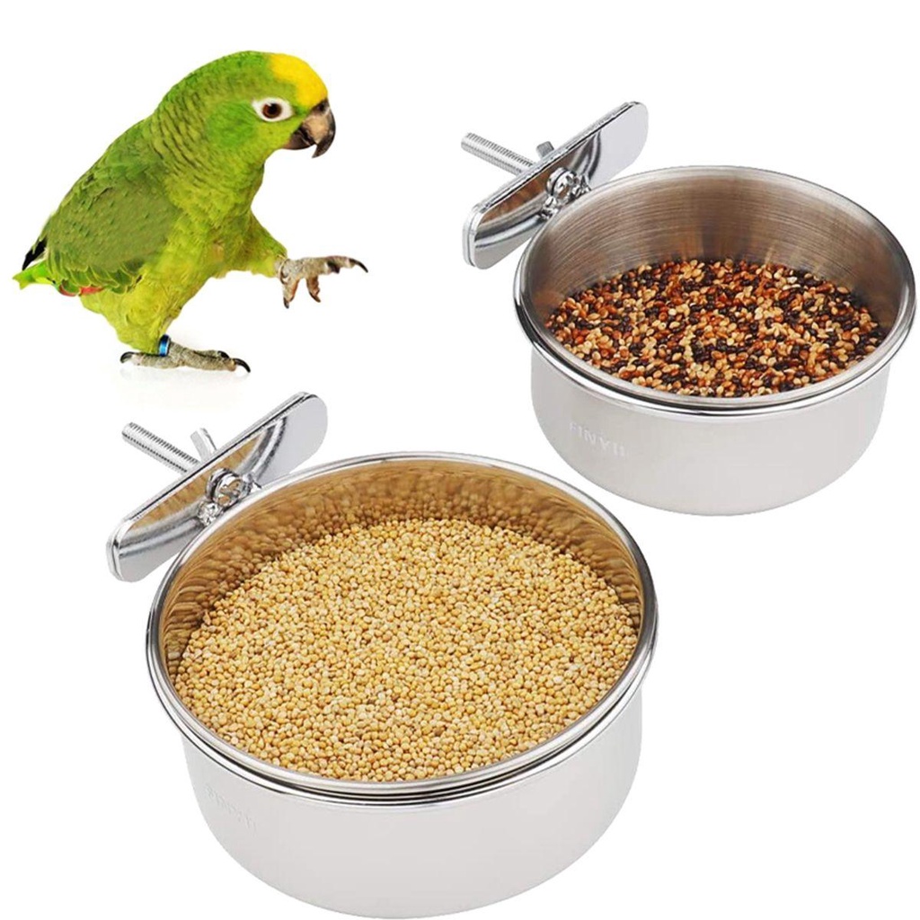 Đĩa Đựng Thức Ăn Bằng Thép Không Gỉ Cho Thú Cưng