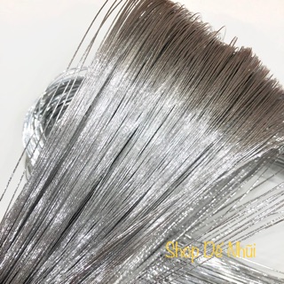 Sợi Dây Kẽm Quấn Nylon Ánh Bạc (Kẽm Xi)