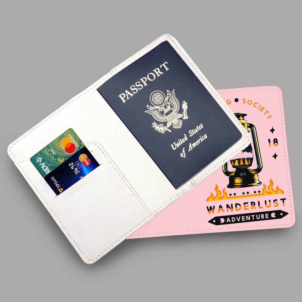 Bao Da Hộ Chiếu Du Lịch Thời Trang - CUTE - Ví Đựng Passport Và Thẻ Đa Năng - PPT015