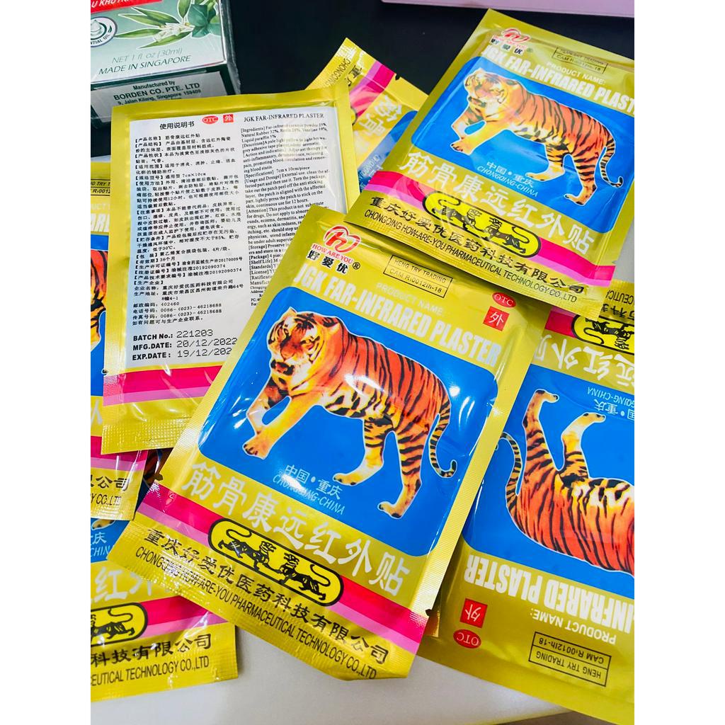 Cao dán cọp 7 chữ Thái Lan