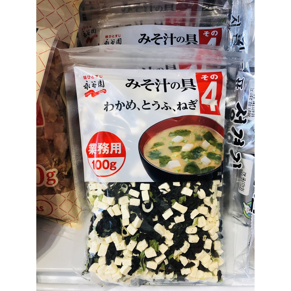 Rong biển đậu phụ khô Nagatanien 100g (Hàng nội địa Nhật Bản) Date: 03/2022