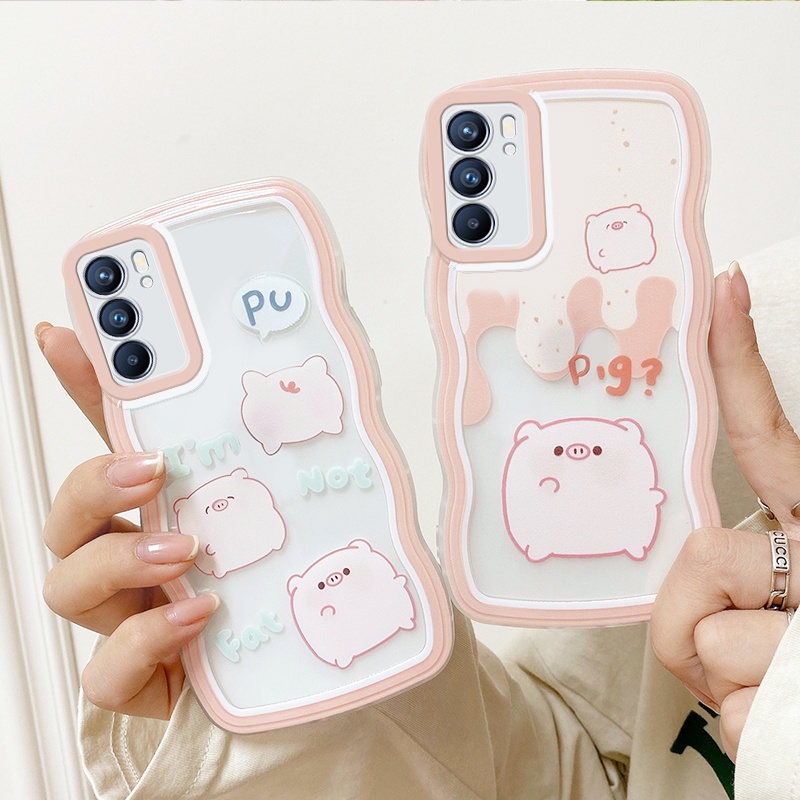 Ốp lưng OPPO Reno 6 5G ốp lưng oppo reno6 Ốp Điện Thoại Dẻo Trong Suốt Họa Tiết Hoạt Hình Dễ Thương Cho Reno6 5G