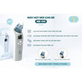 Máy hút mũi Moazbebe MB010 hàng chính hãng bảo hàng 1 năm