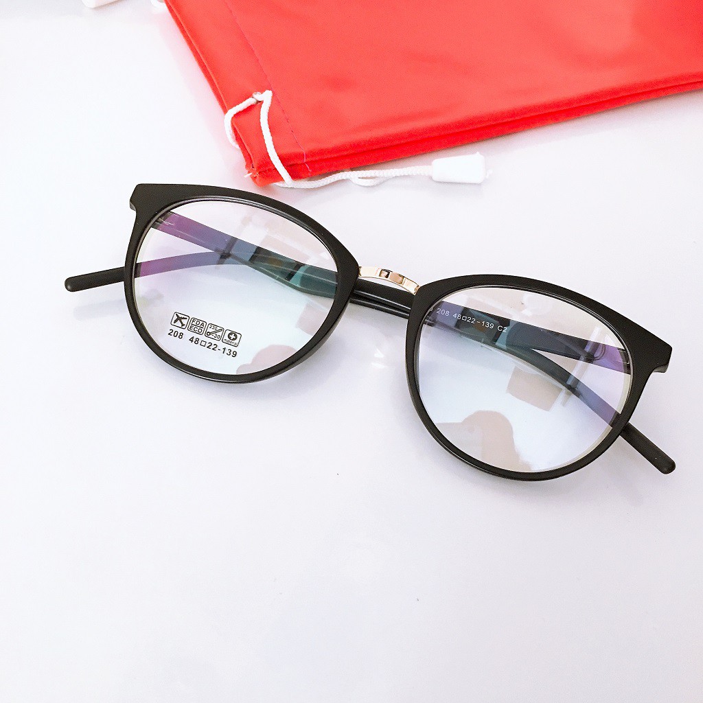 [Mã SKAMCLU7 giảm 10% cho đơn từ 0Đ] Kính cận tròn 208 nhận cắt mắt cận Viễn Loạn | BigBuy360 - bigbuy360.vn