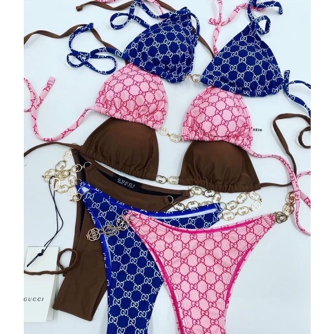 Bikini 2 mảnh xích GUcci