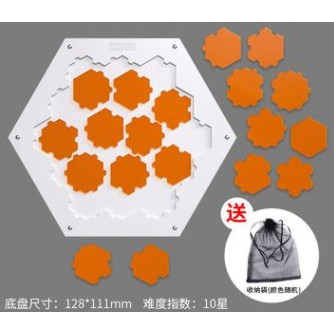 Đồ chơi trí tuệ_Thử thách trí não_ The Shape Building Block -Packing &amp; Jigsaw &amp; Xếp Hình Puzzle_Hack não &amp; Xoắn não_IQ