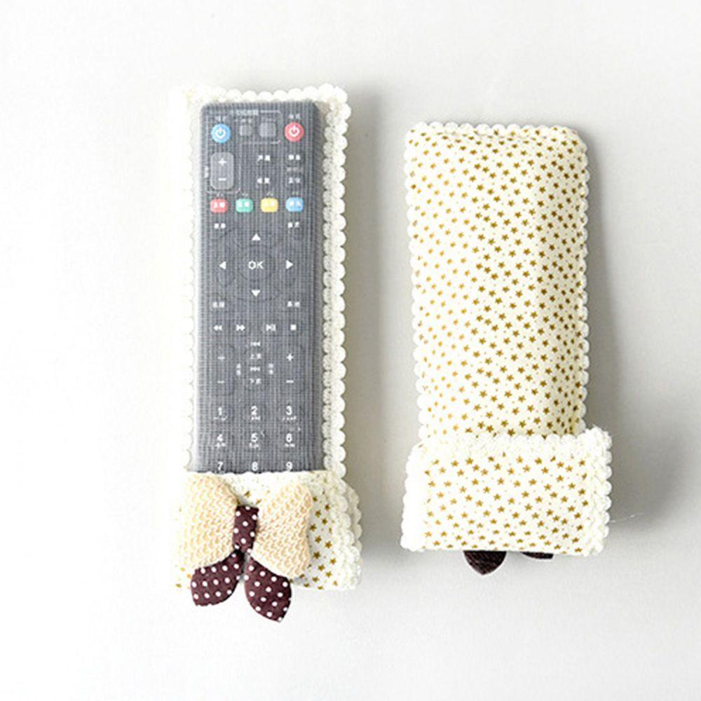 1 Túi Vải Bảo Vệ Điều Khiển TV Từ Xa Chống Bụi Hình Bướm Nhiều Màu Sắc