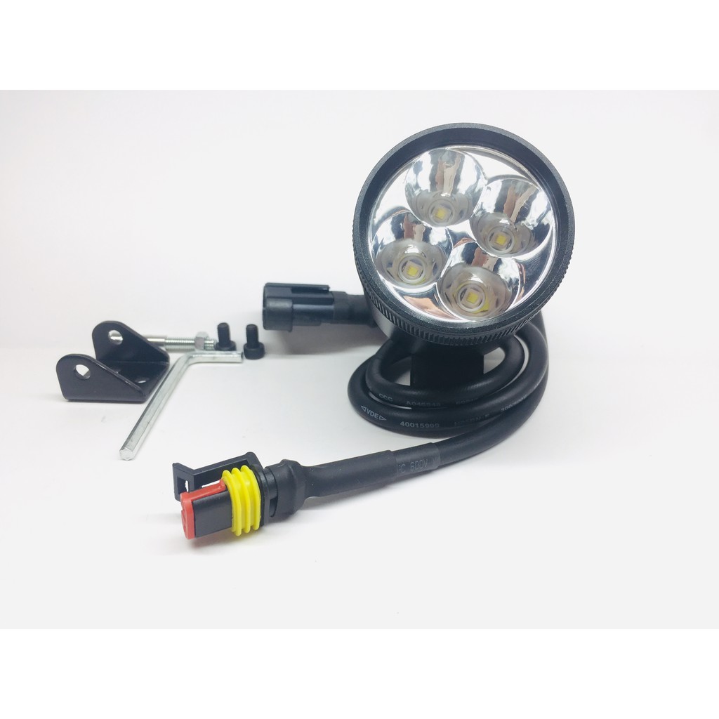 Đèn Led trợ sáng L4 MOTO LED LIGHT + TẶNG KÈM CÔNG TẮC VÀ PAS GẮN CHÂN GƯƠNG