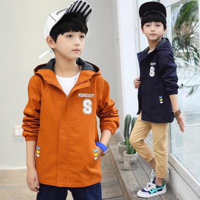 Quần Áo Trẻ Em , Áo khoác dù 2 lớp thun cotton cho bé từ 5-14 tuổi M887