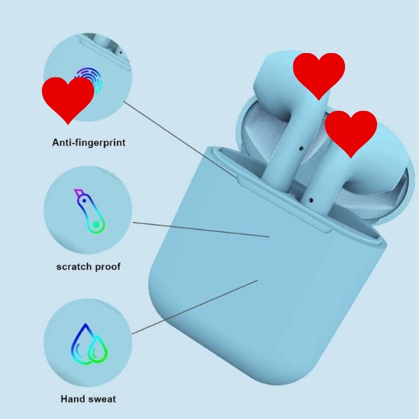 Tai Nghe Không Dây Bluetooth 5.0 inPods 12 i7 i12 TWS inPods12