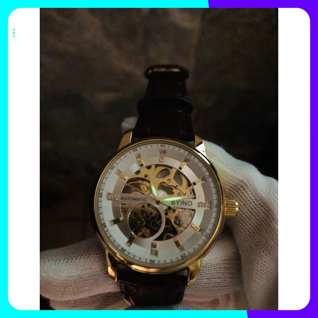 Đồng hồ cơ nam Tevise cơ tự động thiết kế lộ cơ 2 mặt nhìn máy cơ chuyển động cực đẹp mắt [ Đồng Hồ Cơ ] | BigBuy360 - bigbuy360.vn