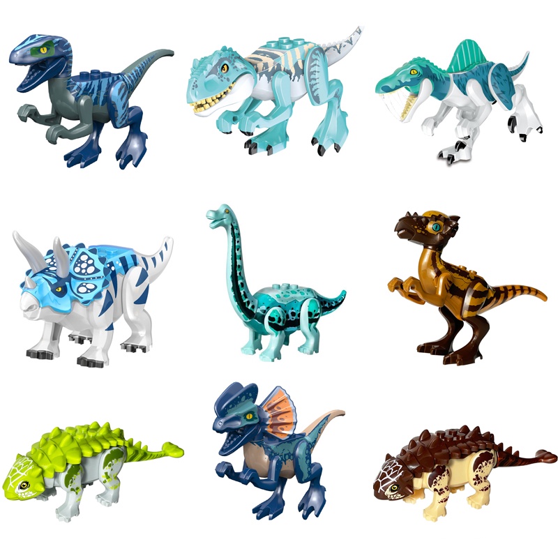 Đồ chơi khối lắp ghép hình khủng long Spinosaurus kỷ Jura tương thích mô hình lắp ghép cho trẻ em bộ lắp ráp khối xếp hình block puzzle