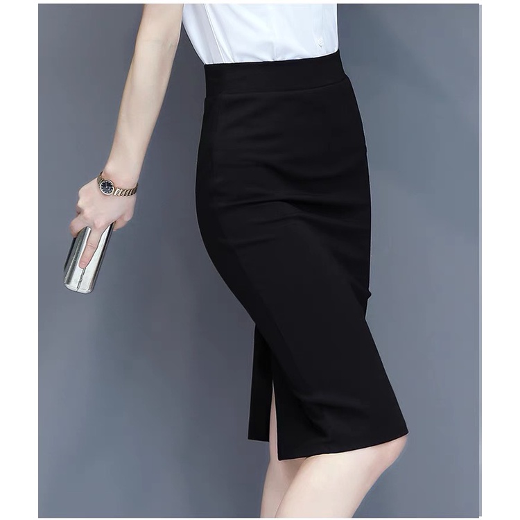 Chân Váy Công Sở Nữ Dáng Dài Che Gối Chân Váy Bút Chì Umi d68cm