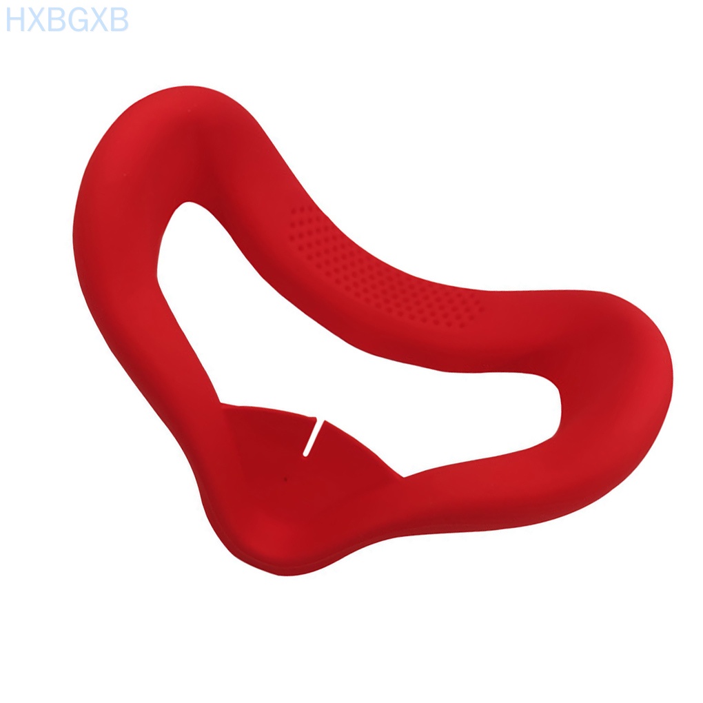 HXBG VR Glasses Cover Silicone Anti-slip VR Lens Eye Cover Protector Replacement for OCULUS QUEST 2, Red