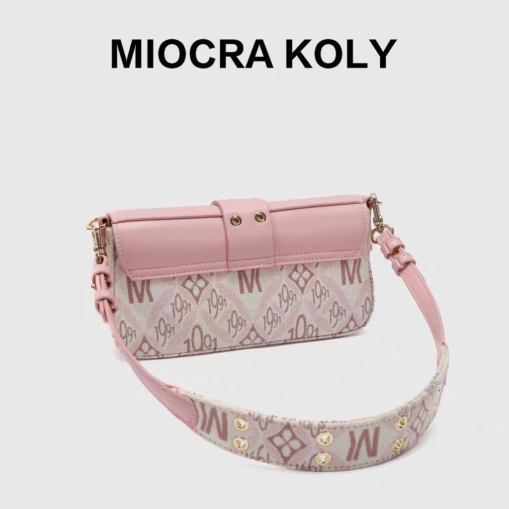 Túi xách nữ hồng miocrakoly chĩnh hãng - mk29933