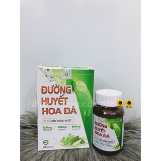 Viên Uống Tiểu Đường Đường Huyết Hoa Đà - Hỗ Trợ Giảm Đường Huyết - Giảm Biến Chứng Tiểu Đường Giảm cholesterol Máu