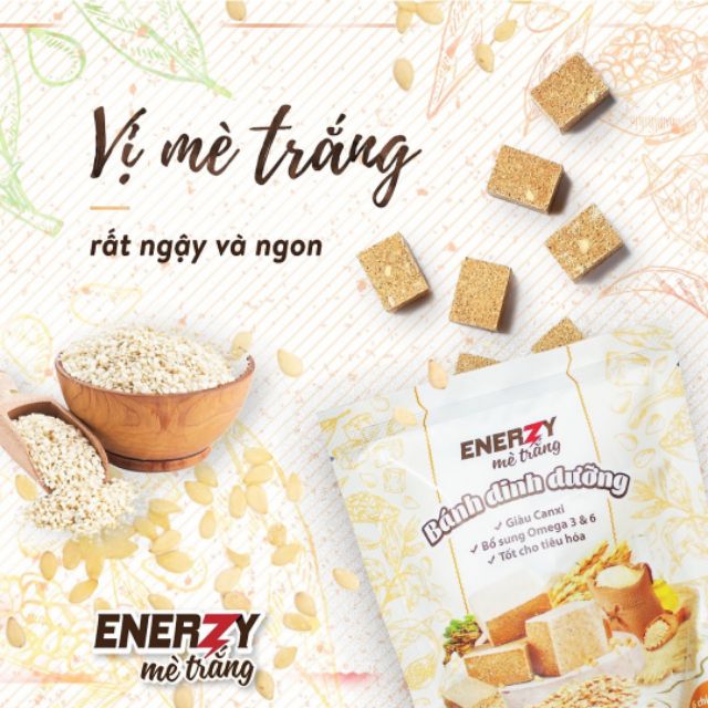 Lương khô dinh dưỡng enerzy 750gr- 50 gói 1 túi- lương khô 22 bộ quốc phòng - ảnh sản phẩm 2