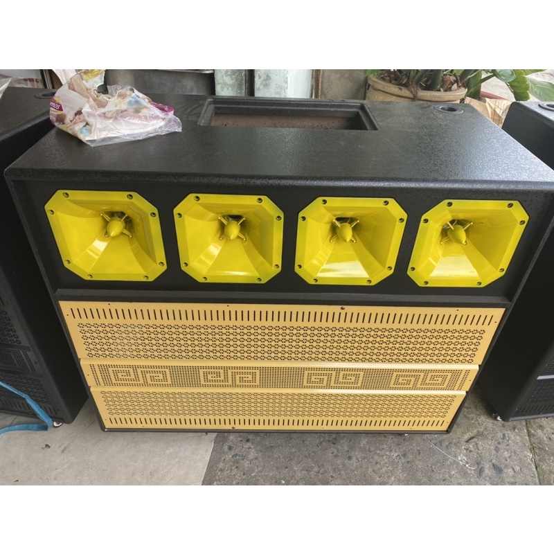 Vỏ Thùng Loa Kéo 4 Tấc Đôi Dùng Mạch