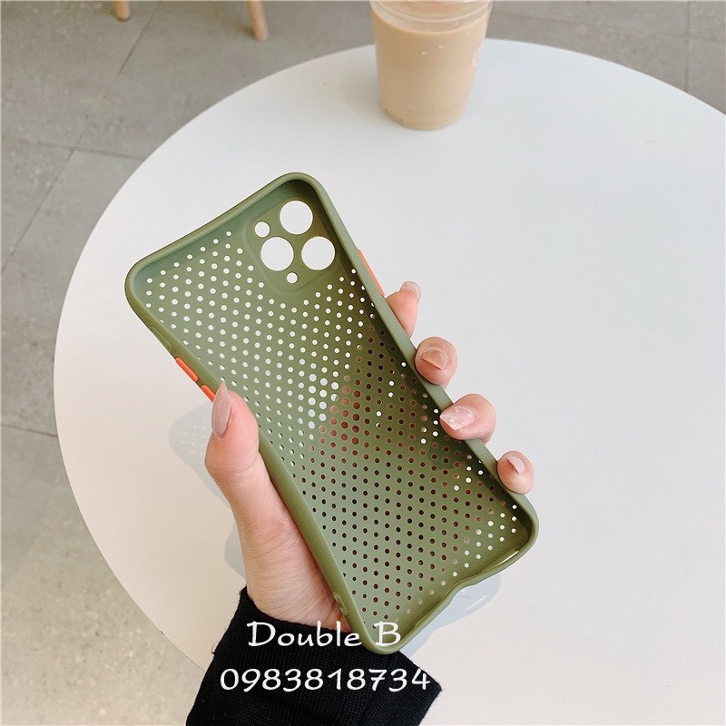 Ốp tản nhiệt chống bám bẩn full màu cho 6 đến 11 pro max