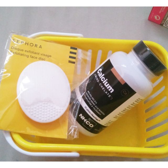 Miếng Rửa Mặt Sephora và Nhco calcium 84v | BigBuy360 - bigbuy360.vn