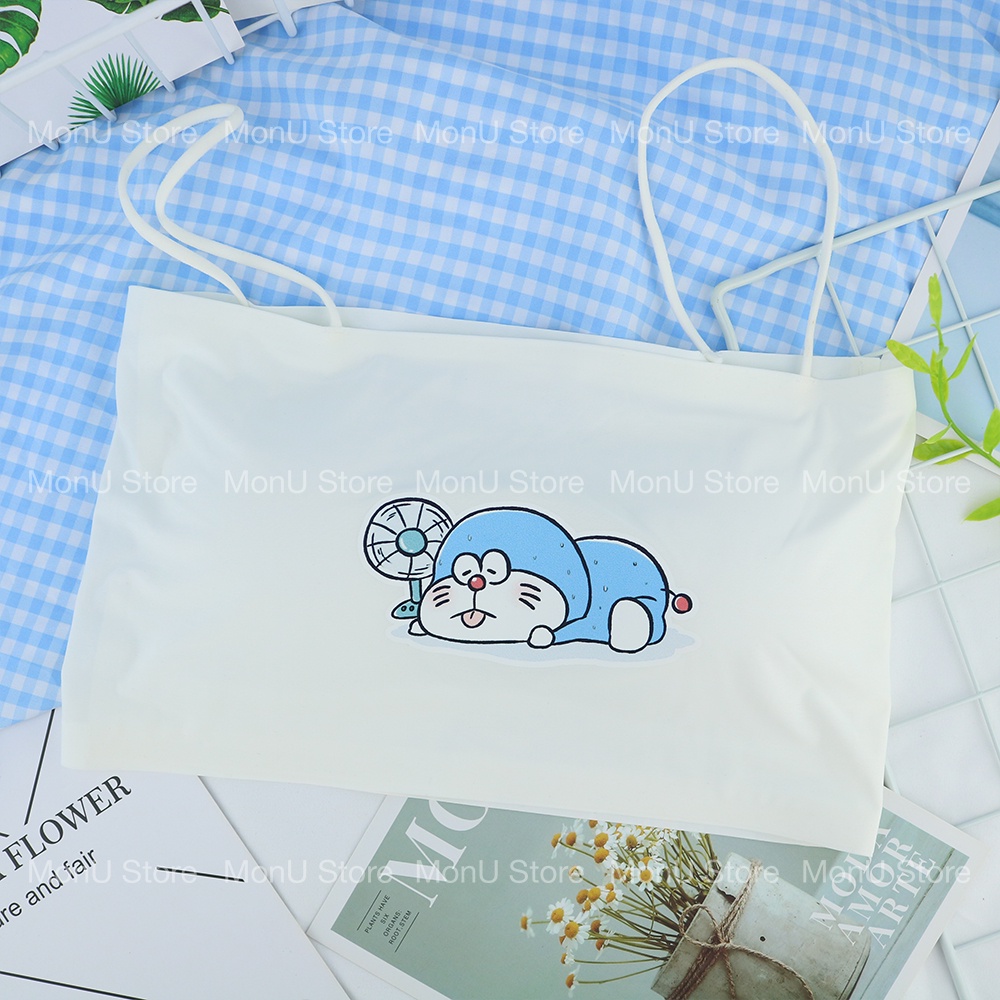 Áo bra đúc su in hình DORAEMON DOREMON dễ thương cute (mẫu hình ngẫu nhiên) MON0175