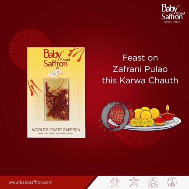 HỘP 50MG NHUỴ HOA NGHỆ TÂY TỐT NHẤT ẤN ĐỘ BABY SAFFRON | BigBuy360 - bigbuy360.vn