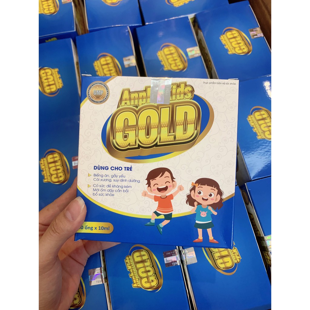 AnphaKids Gold - Tăng đề kháng cho bé giúp bé khỏe mạnh, ăn ngon, ngủ tốt, tiêu hóa tốt