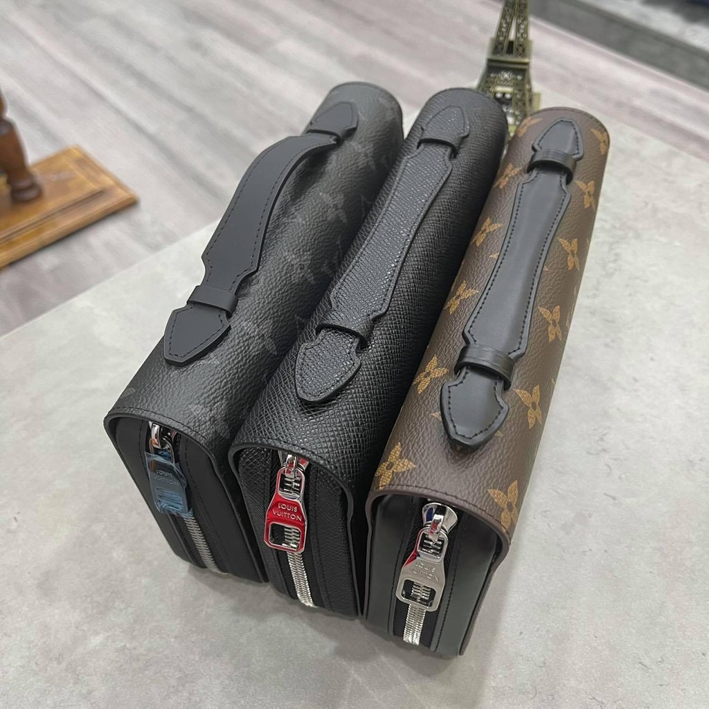 👝HIGH FASHION👝 Ví nam nữ cao cấp, Ví Cluth xách tay 1 khóa LV các nmẫu Fullbox MLN NV HV