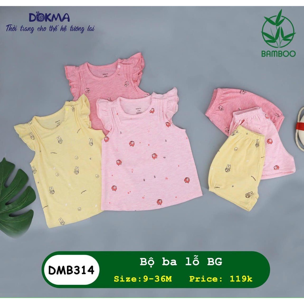 DMB314 Bộ quần áo ba lỗ BG Dokma