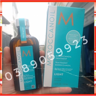 [Chính Hãng][Siêu Rẻ]Tinh Dầu Dưỡng Moroccanoil Light Dành Cho Tóc Mỏng, Nhuộm, Tóc Sáng Màu