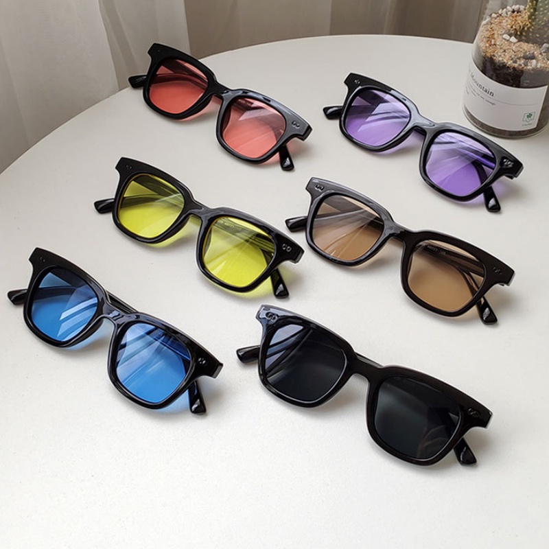 Kính mát gọng oval thiết kế thời trang phong cách Hàn Quốc cho nam và nữ