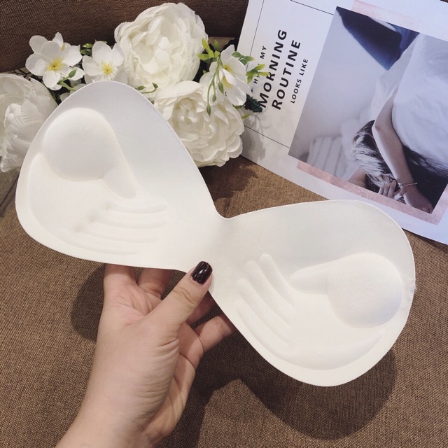 Hàng cao cấp - Áo bra ren hoa đệm bàn tay nâng ngực MS1013