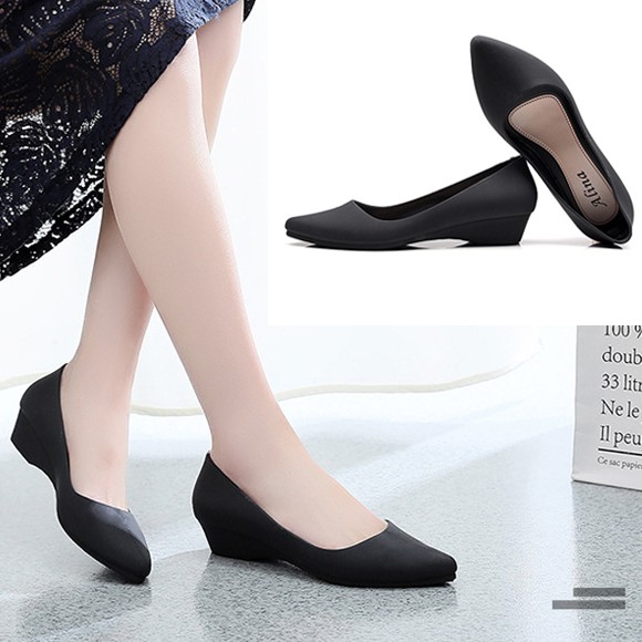 Giày nhựa đi mưa 3p hàng chuẩn Alina , giày công sở 3 màu đen, kem, xanh Thegioigiay V158