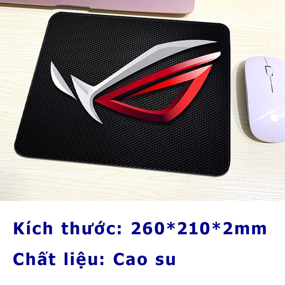 [COCO1$] Bàn di chuột/Lót chuột máy tính ASUS chất liệu cao su siêu mịn kích thước 27x21cm CC07SP037