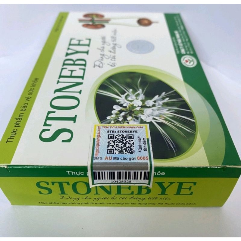 Stonebye ⚡ HaiLinh pharmacy ⚡ Hộp 30 viên Hỗ trợ giảm sỏi thận, tiết niệu, bàng quang