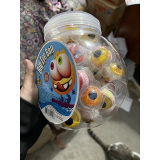 lọ 60viên kẹo dẻo hình con mắt kinh dị