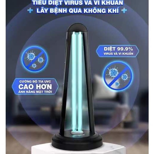 Đèn diệt khuẩn Tia cực tím XD-01 công suất 38W,đèn khử trùng cho không khí trong lành,an toàn,hiệu quả