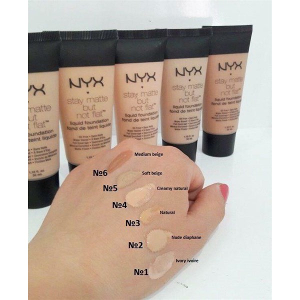 Kem nền NYX Stay Matte But Not Flat Liquid Foundation | BigBuy360 - bigbuy360.vn