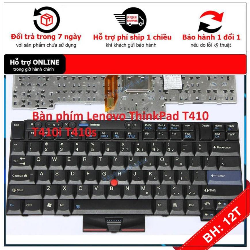 [BH12TH] ⚡Bàn phím Lenovo ThinkPad T410 T410i T410s