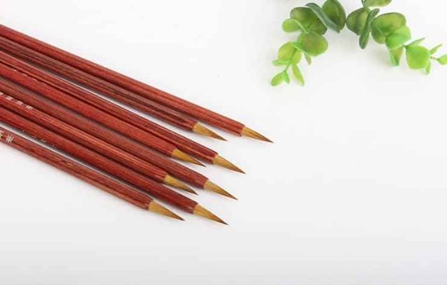 Bút lông cỡ nhỏ  loại đàn hồi siêu tốt